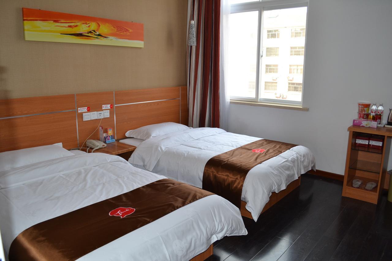 Thank Inn Chain Hotel Zibo Road دونغ ينغ المظهر الخارجي الصورة